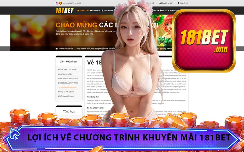 Lợi Ích Về Chương Trình Khuyến Mãi 181Bet