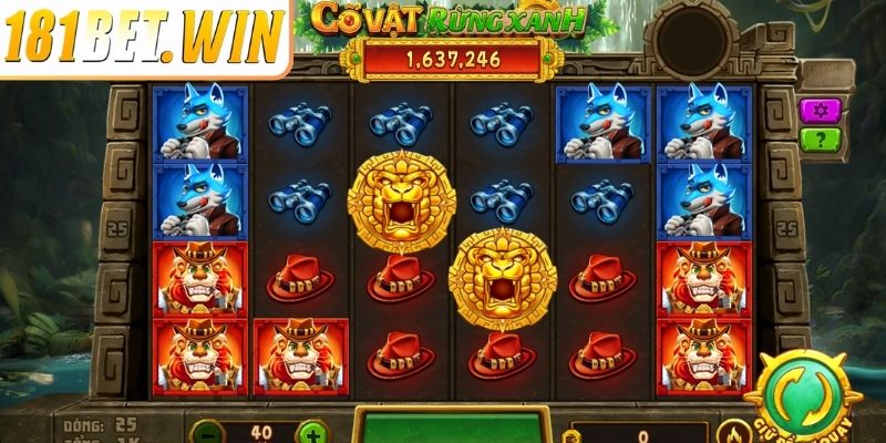 Cổ Vật Rừng Xanh 181Bet – Tựa Game Nổ Hũ Đầy Hấp Dẫn 3 Đặt cược theo mức phù hợp