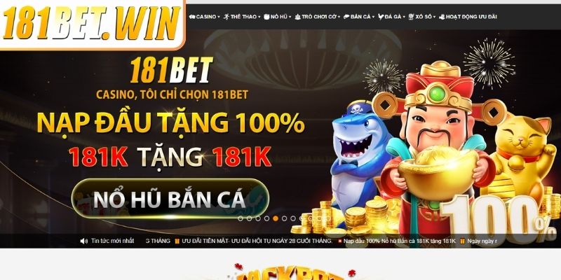 Khuyến Mãi 181Bet – Tổng Hợp Ưu Đãi Hấp Dẫn Cho Hội Viên 1 Giới thiệu về khuyến mãi 181Bet