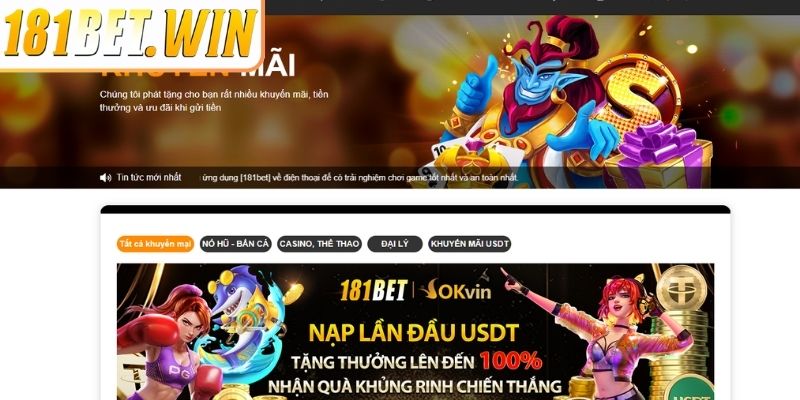 Khuyến Mãi 181Bet – Tổng Hợp Ưu Đãi Hấp Dẫn Cho Hội Viên 3 Quy định cần biết về hệ thống ưu đãi
