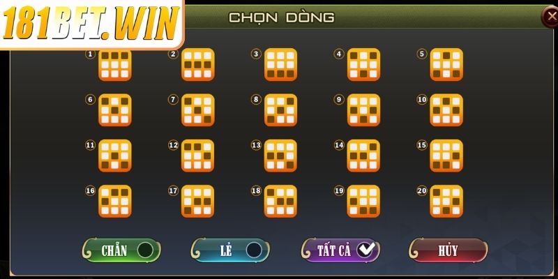 Lọ Nước Thần 181Bet – Trò Chơi Giải Trí Độc Đáo Hấp Dẫn 3 Tính năng đặc biệt Lọ Nước Thần