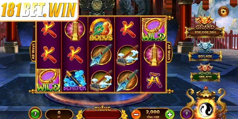 Tây Du Thần Khí 181Bet - Trò Chơi Nổ Hũ Chủ Đề Thần Thoại 3 Đảm bảo kết nối ổn định